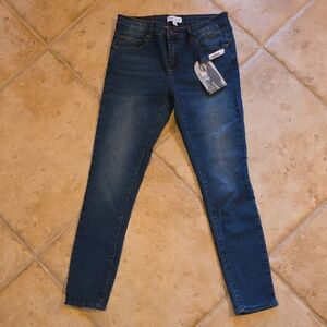 Kendall & Kylie Dark Blue Skinny Jeans